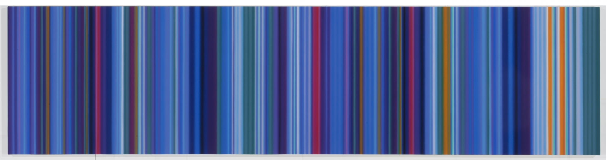 Almost Blue, 2011, Synthetic polymer on canvas